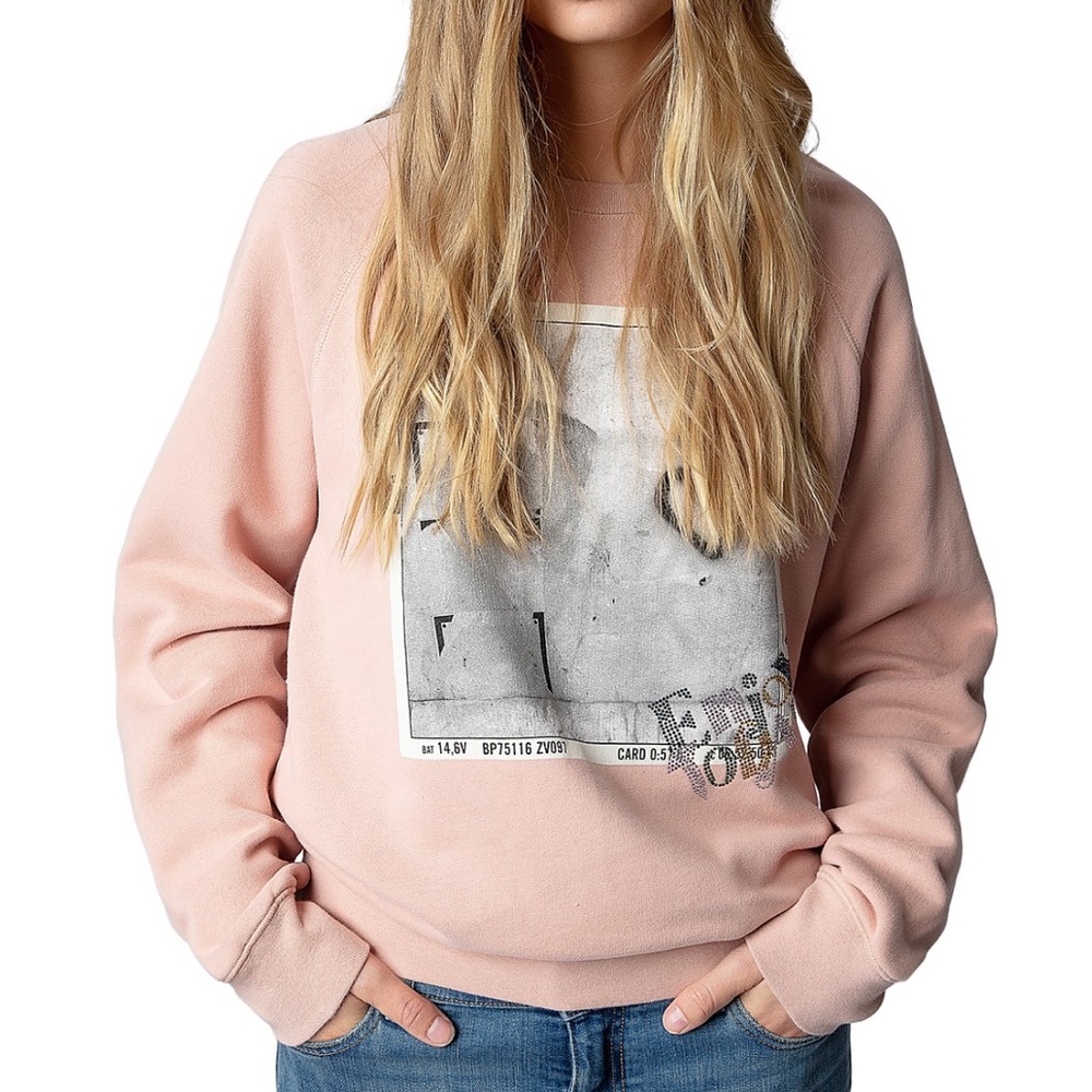 ZADIG & VOLTAIRE
Upper Graphic Print Sweatshirt 🤩 NWT